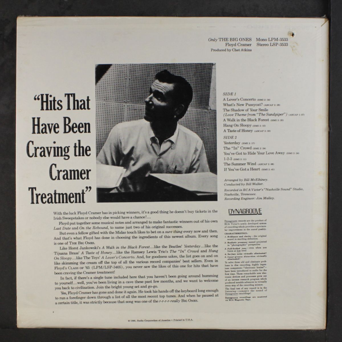 only the big ones by FLOYD CRAMER