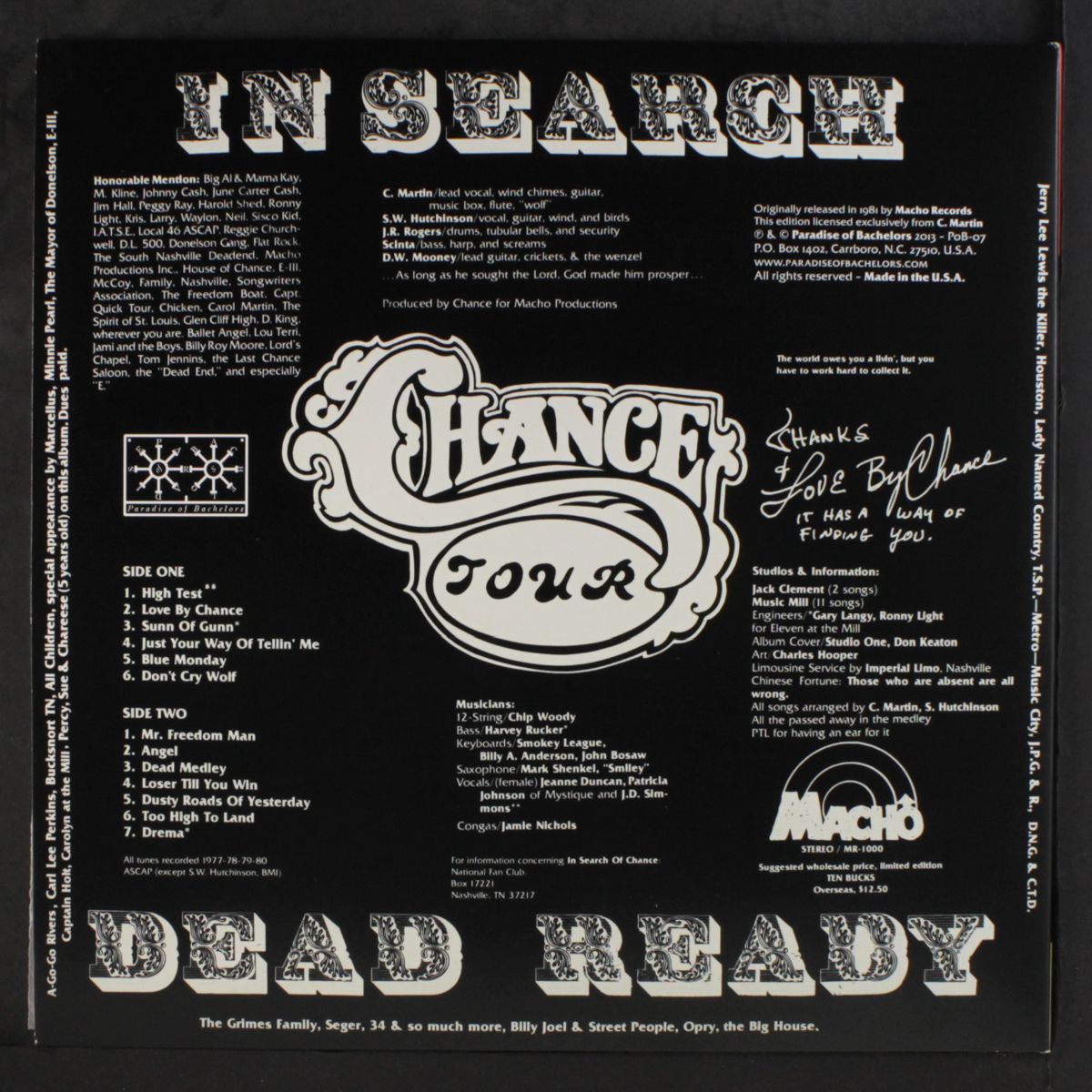 in search by CHANCE