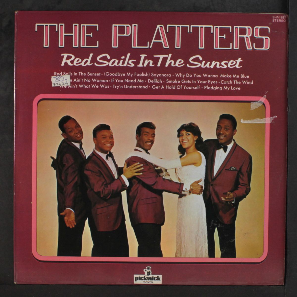 red sails in the sunset by PLATTERS