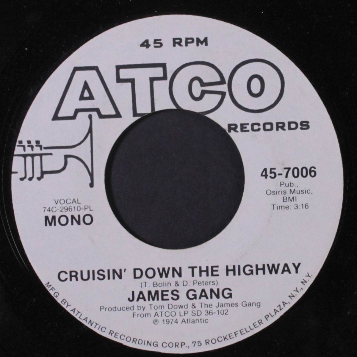 cruisin' down the highway / mono by JAMES GANG