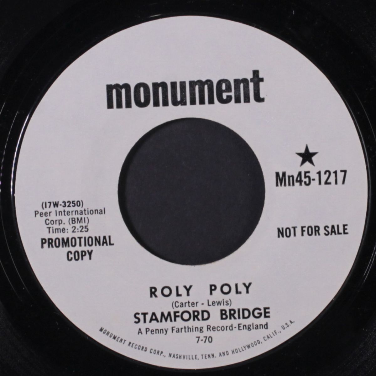 roly poly / little boy blue by STAMFORD BRIDGE