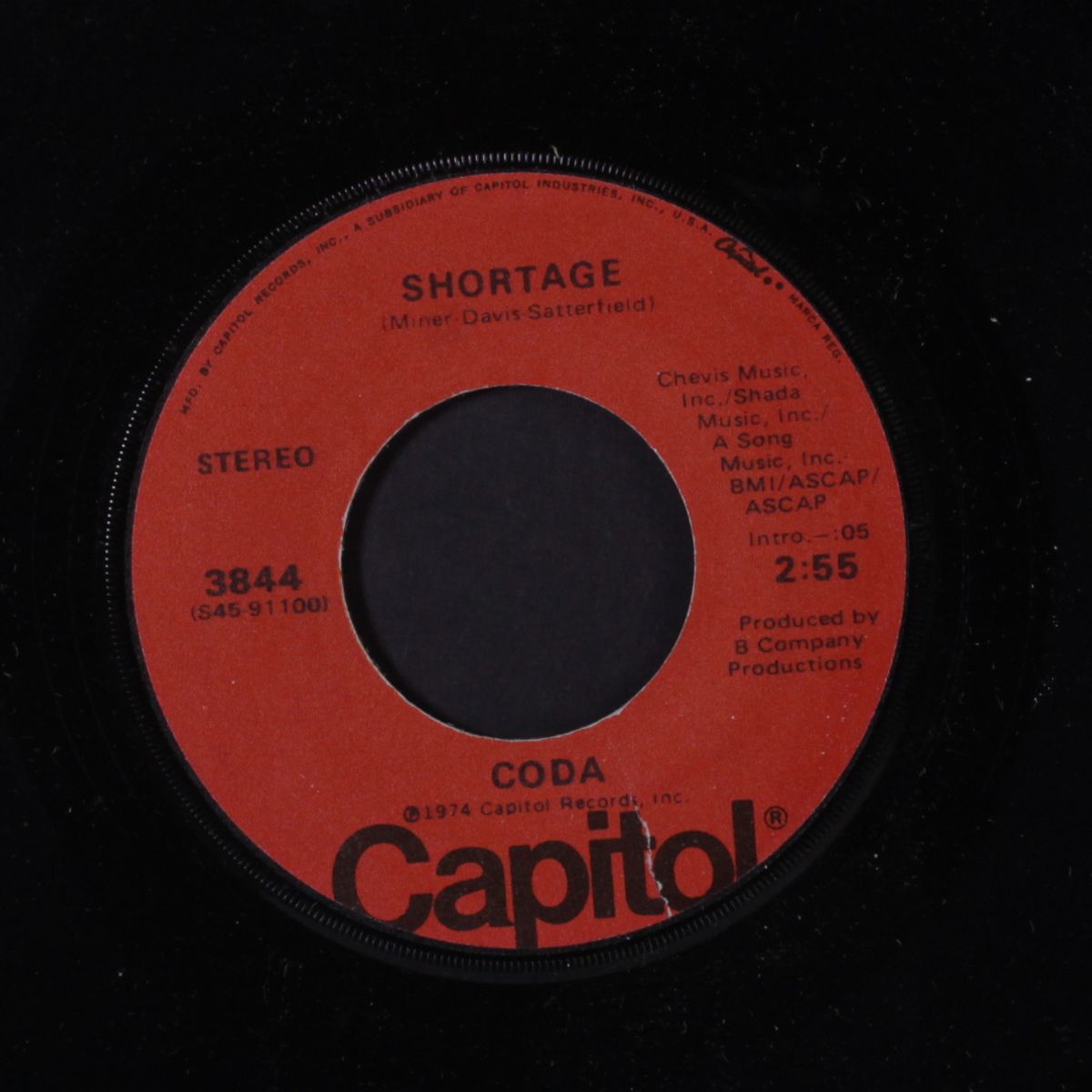 shortage / don't save the best 'til last by CODA