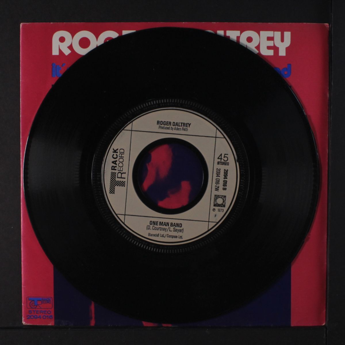 it's a hard life / one man band by ROGER DALTREY