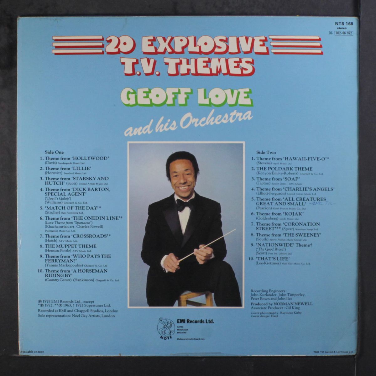 20 explosive t.v. themes by GEOFF LOVE