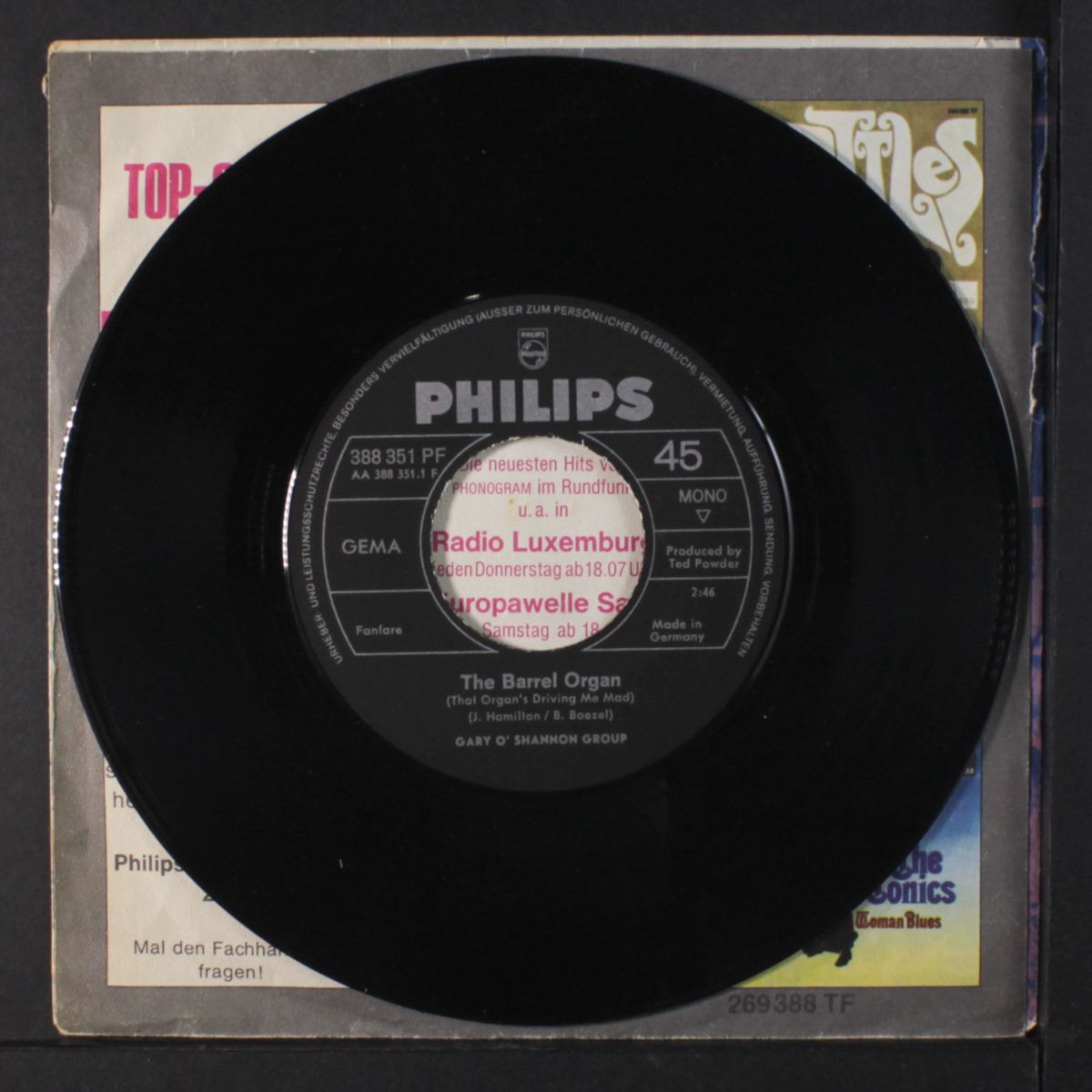 all we need is time, my love / the barrel organ by GARY O'SHANNON GROUP