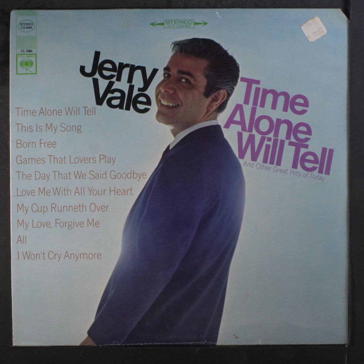 time alone will tell by JERRY VALE