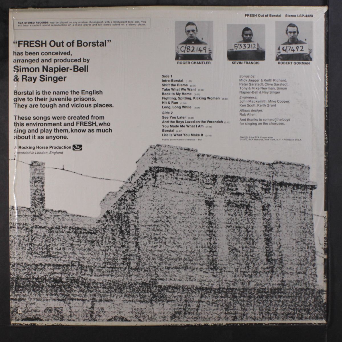 fresh out of borstal by FRESH