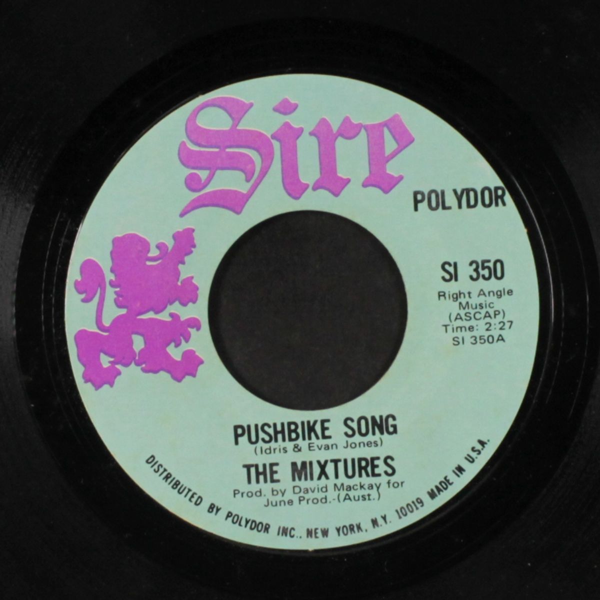pushbike song / who loves ya by MIXTURES