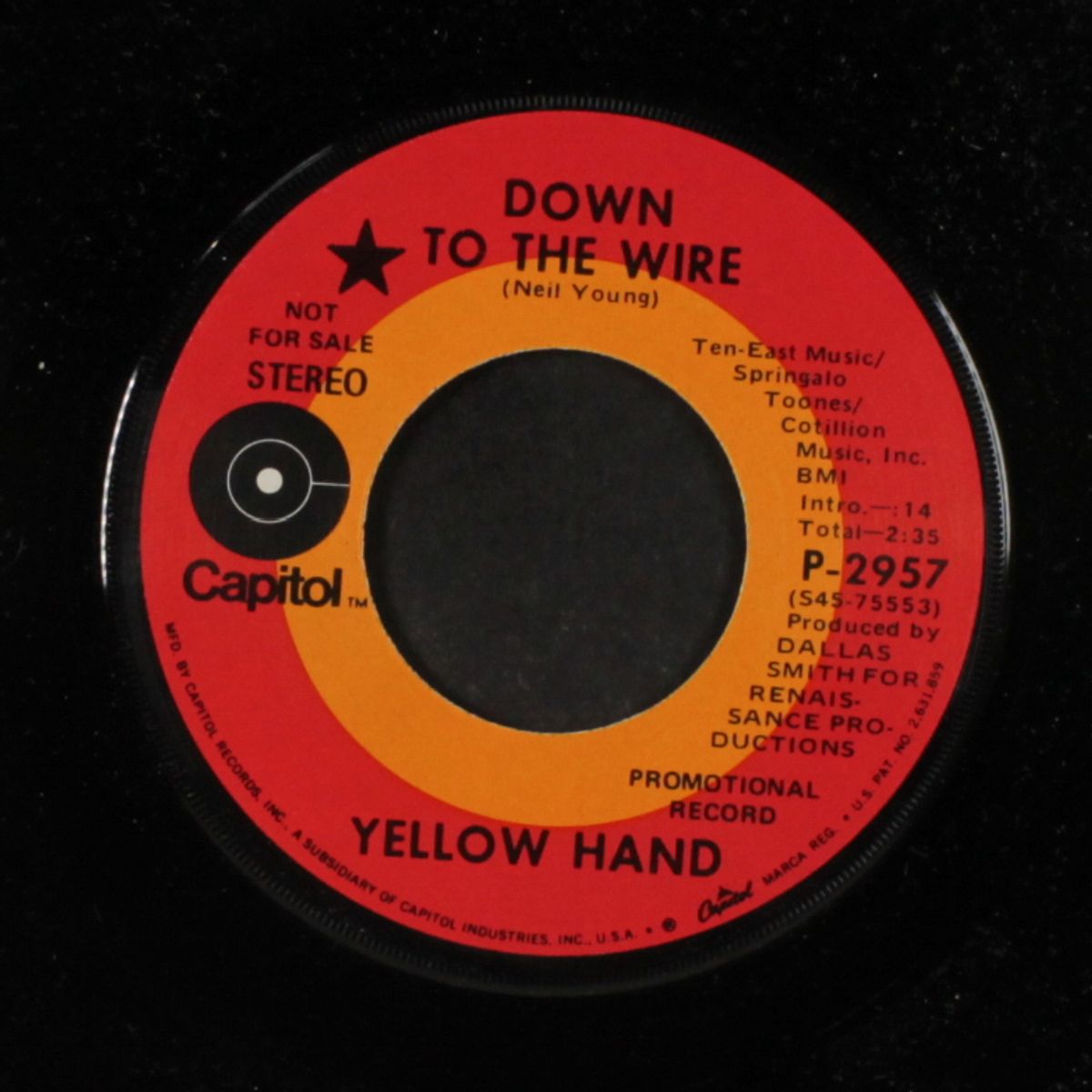 down to the wire / god knows i love you by YELLOW HAND