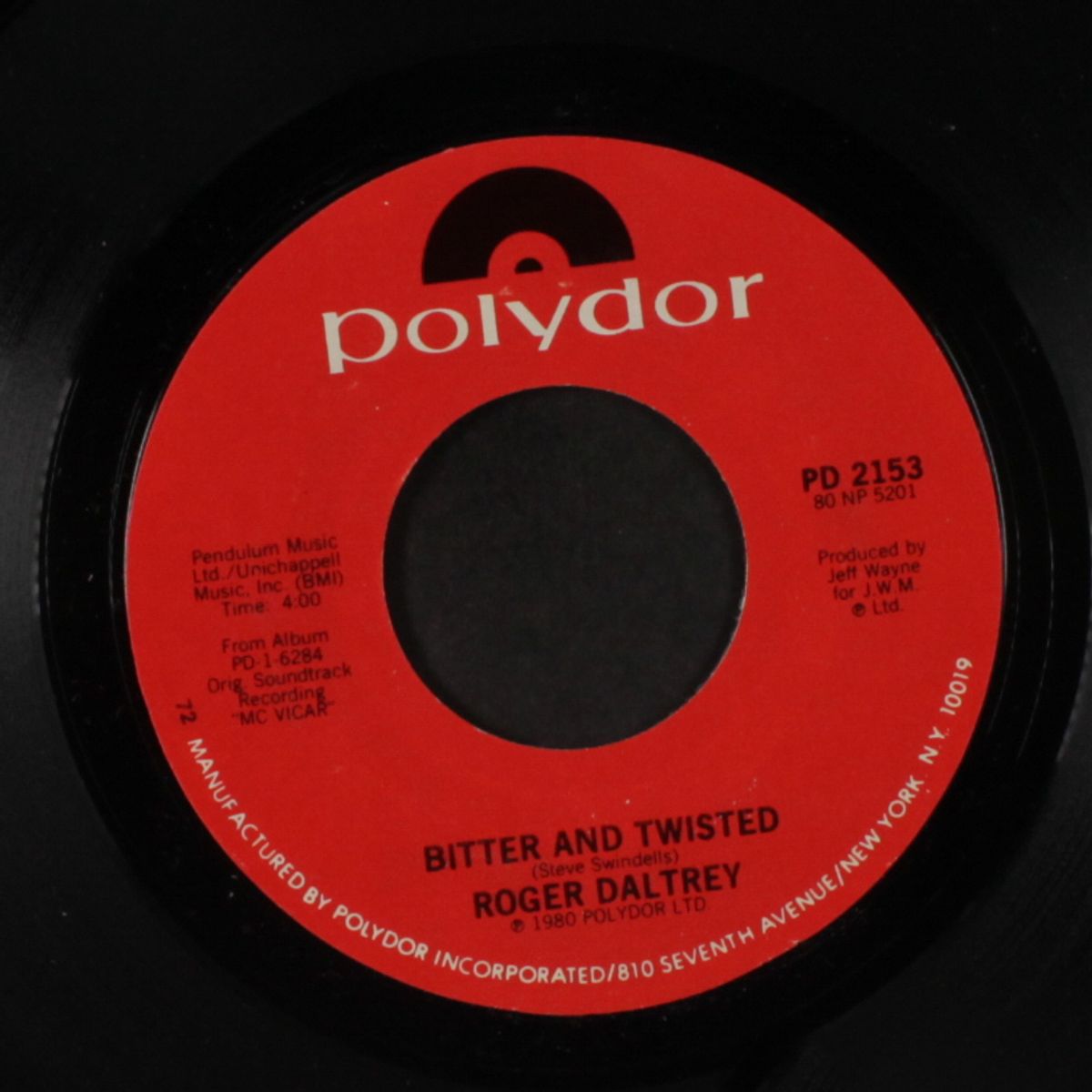 waiting for a friend / bitter and twisted by ROGER DALTREY