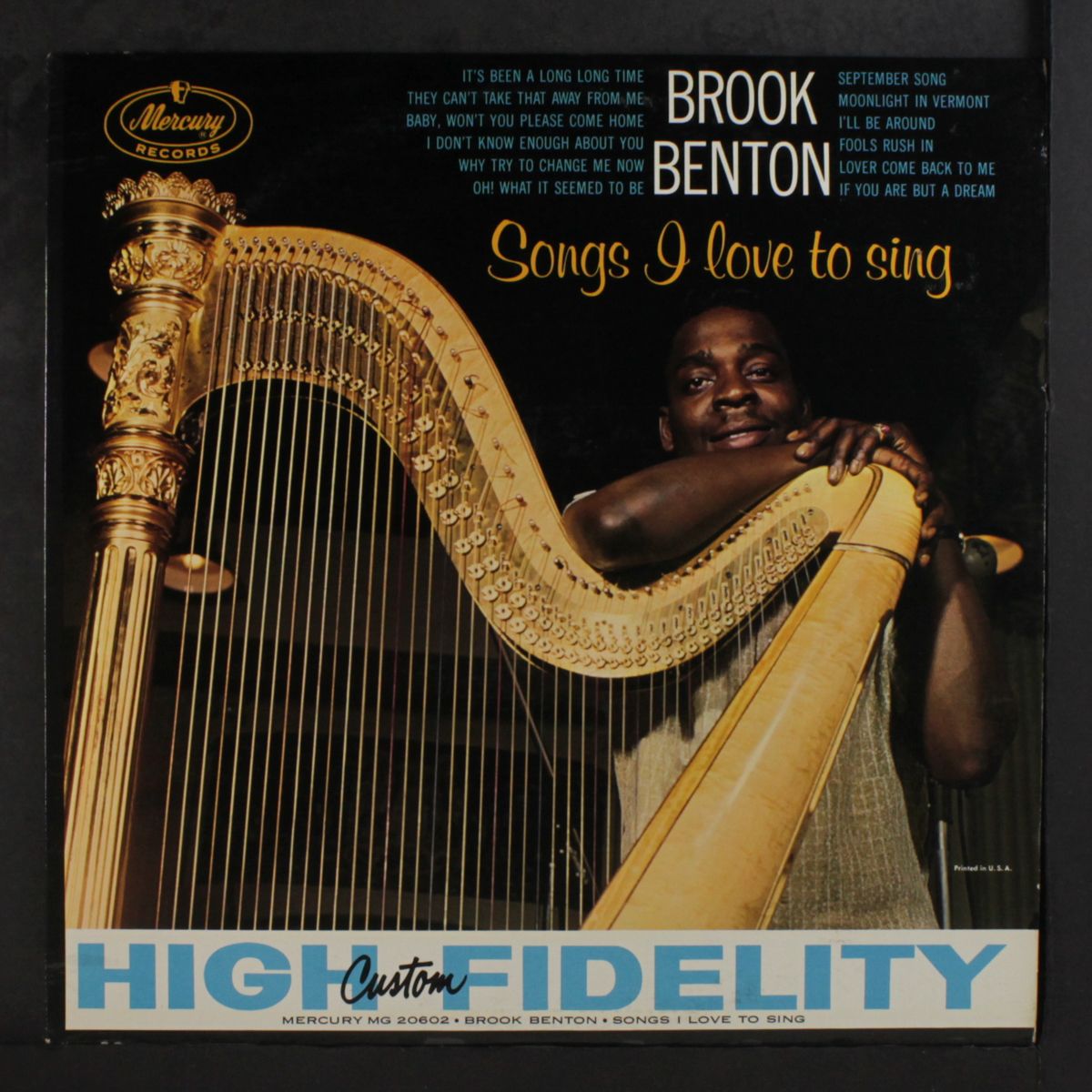 songs i love to sing by BROOK BENTON