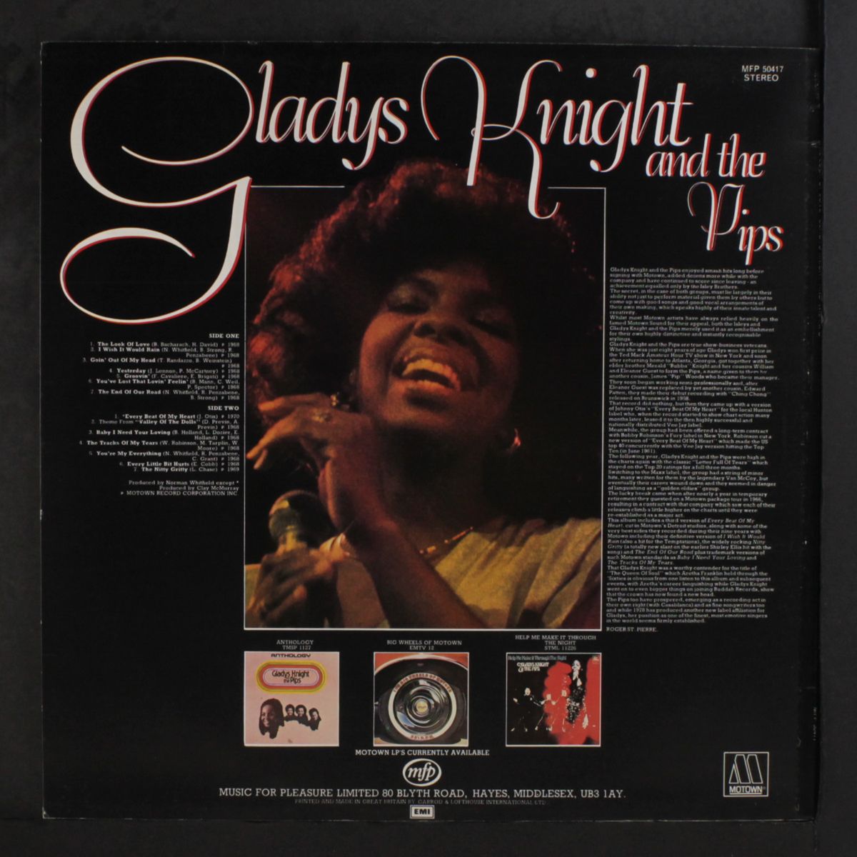 the look of love by GLADYS KNIGHT & PIPS