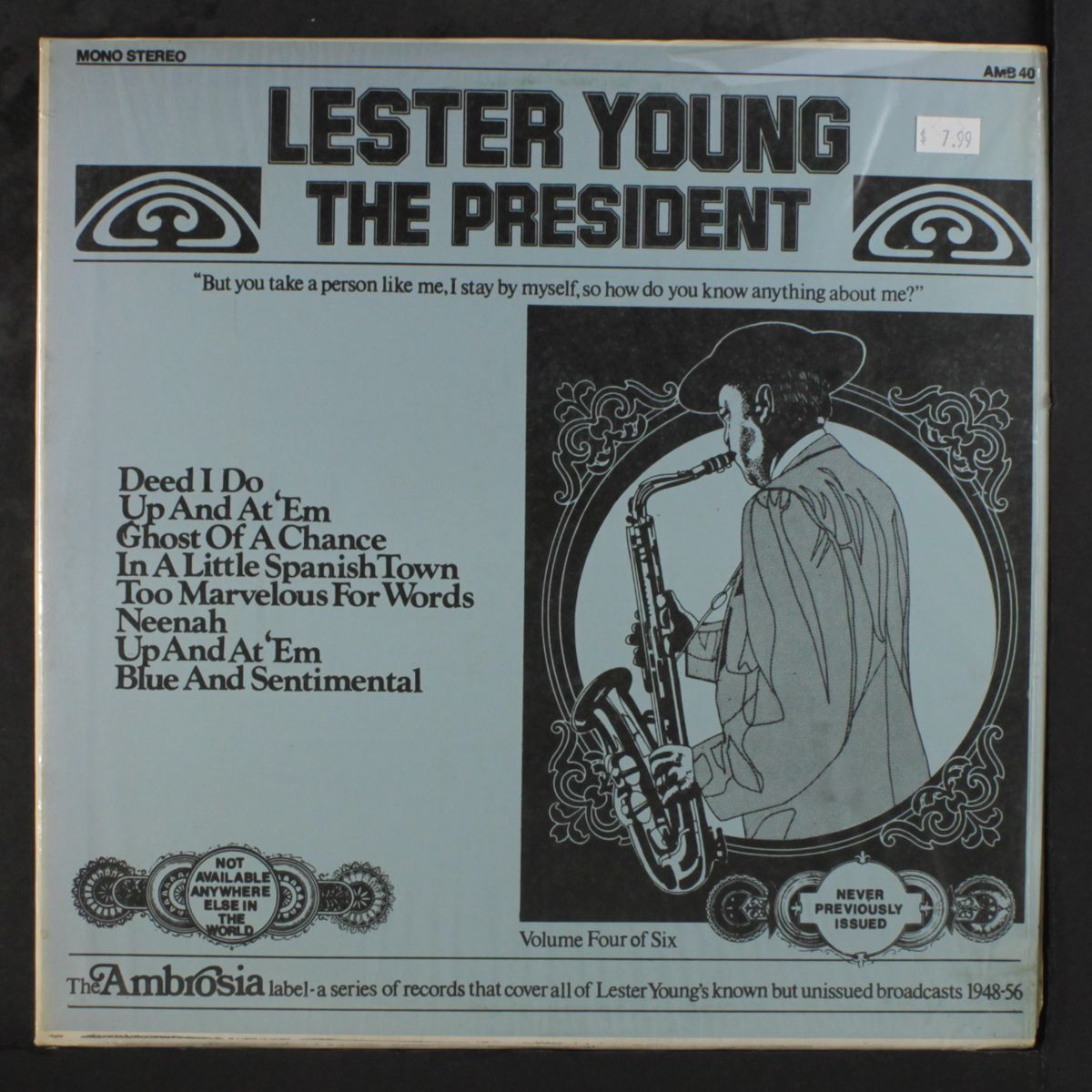 the president, vol. 4 by LESTER YOUNG