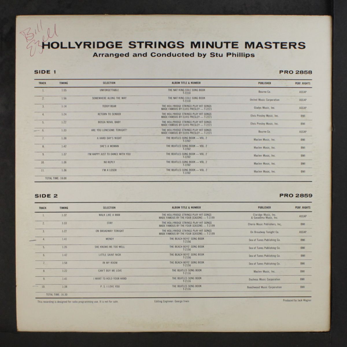 hollyridge strings minute masters by HOLLYRIDGE STRINGS