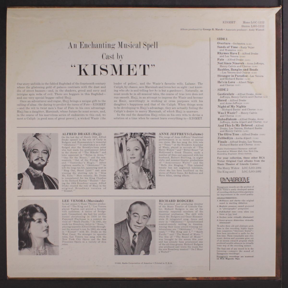 kismet by ORIGINAL CAST