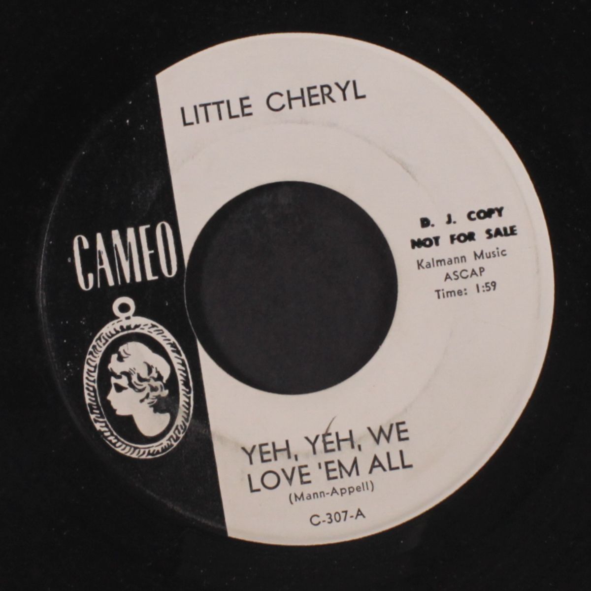 yeh, yeh, we love 'em all / nick and joe callin' by LITTLE CHERYL