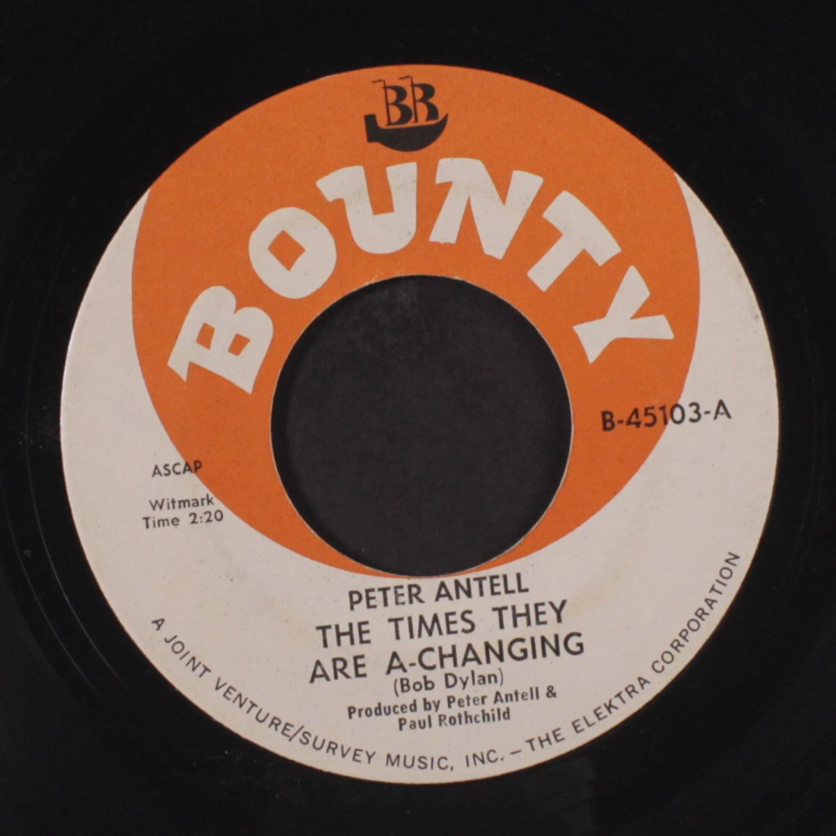 the times they are a-changing / yesterday and tomorrow by PETER ANTELL