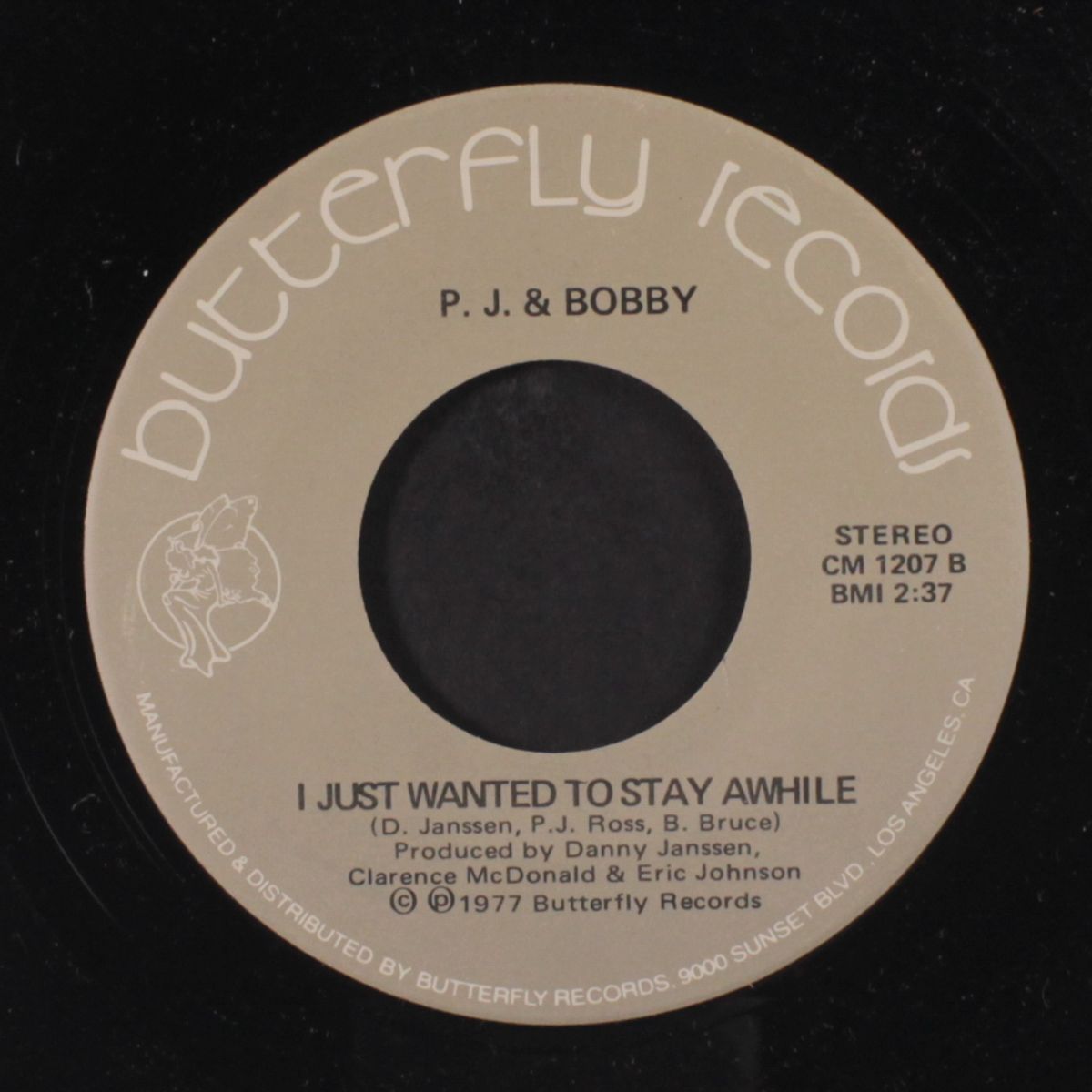 maybe i'm a fool / i just wanted to stay awhile by P.J. & BOBBY