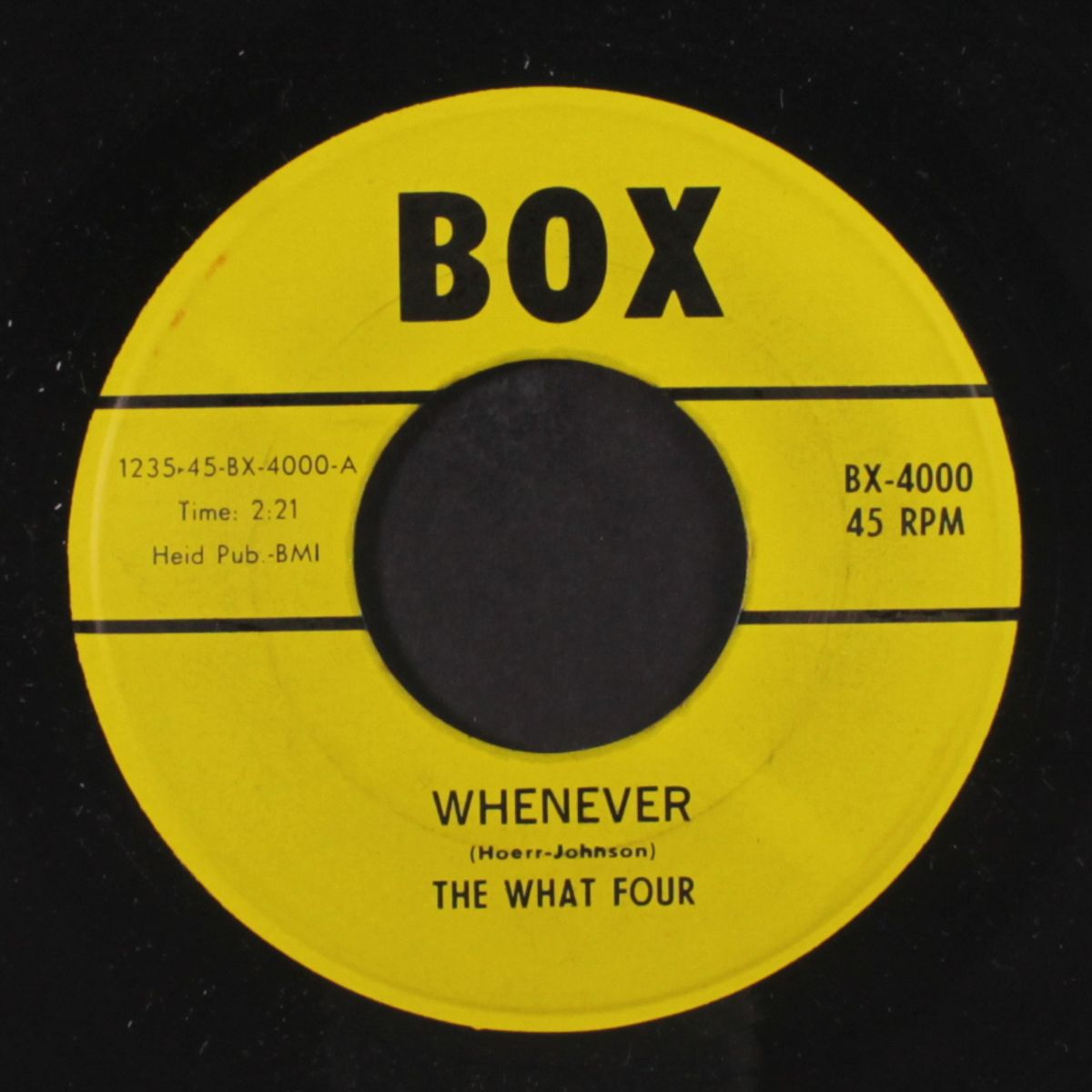 whenever / do you believe by WHAT FOUR