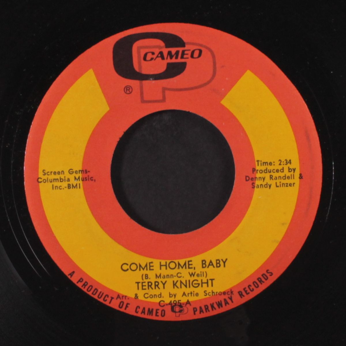 come home, baby / dirty lady by TERRY KNIGHT