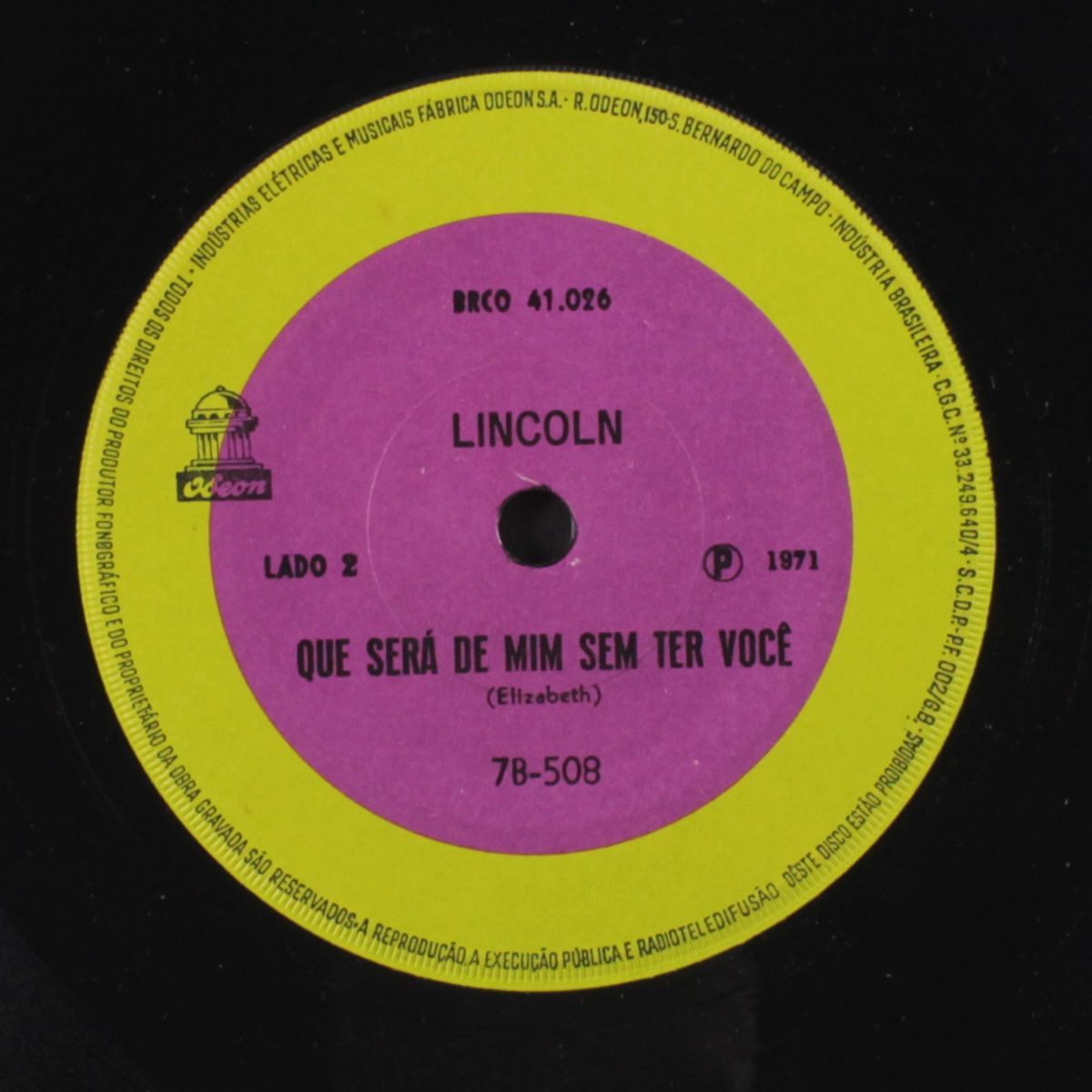 te desejo boa viagem / que sera de mim sem ter voce by LINCOLN