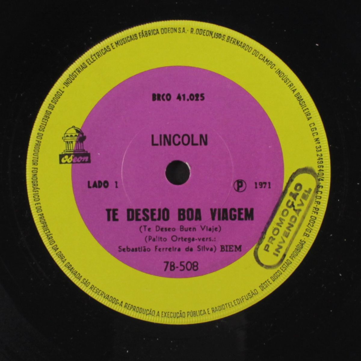 te desejo boa viagem / que sera de mim sem ter voce by LINCOLN