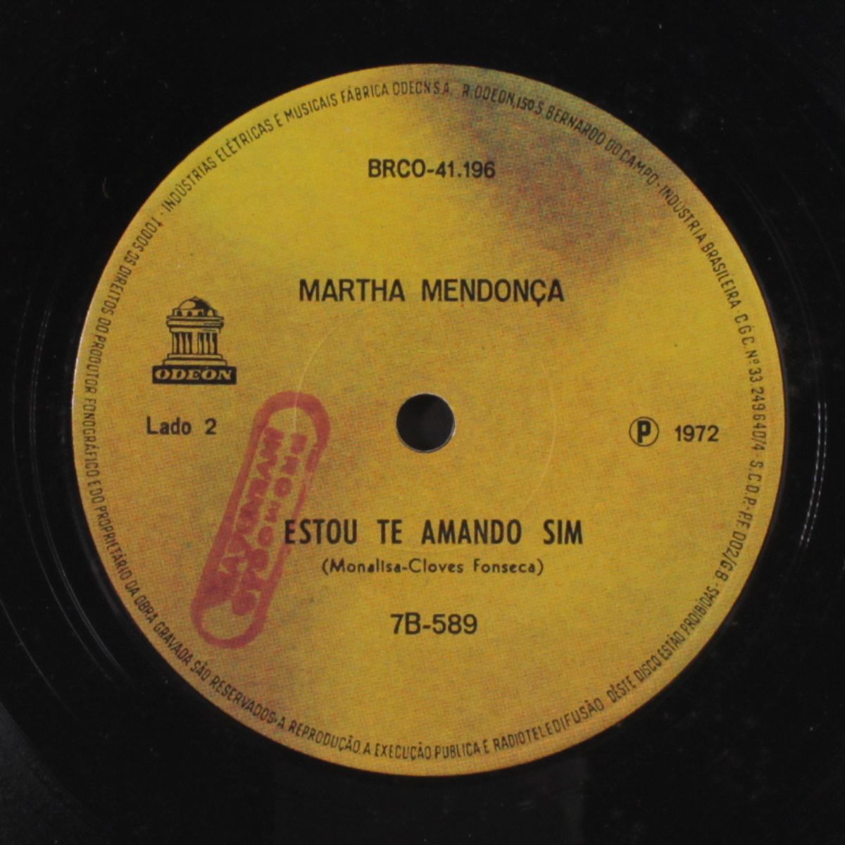 o amor que nao se espera / estou te amando sim by MARTHA MENDONCA
