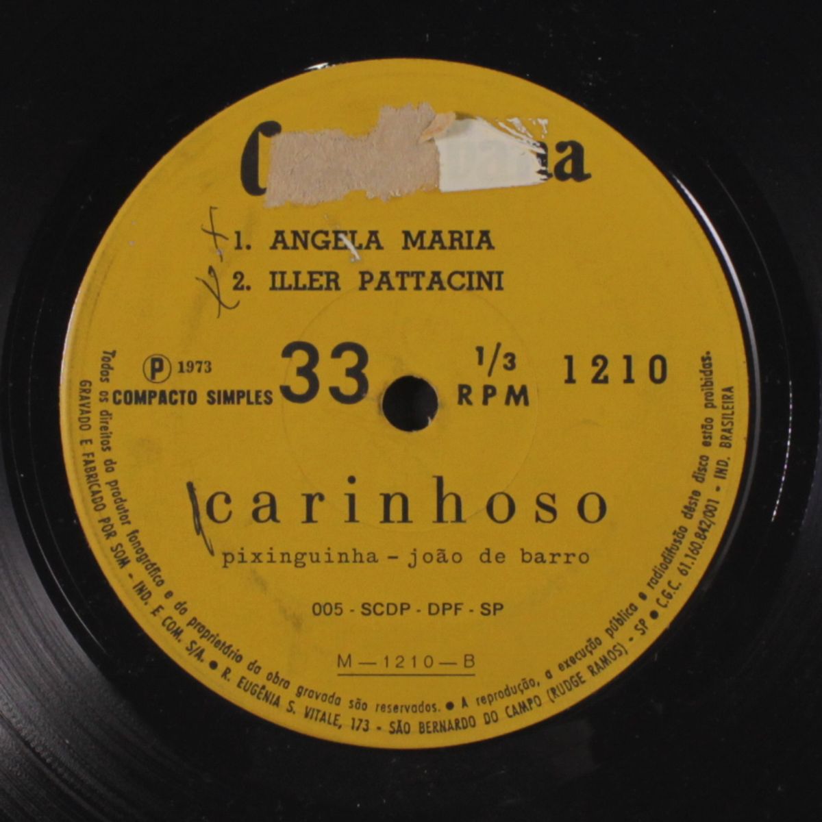 carinhoso - 4 tracks by VARIOUS