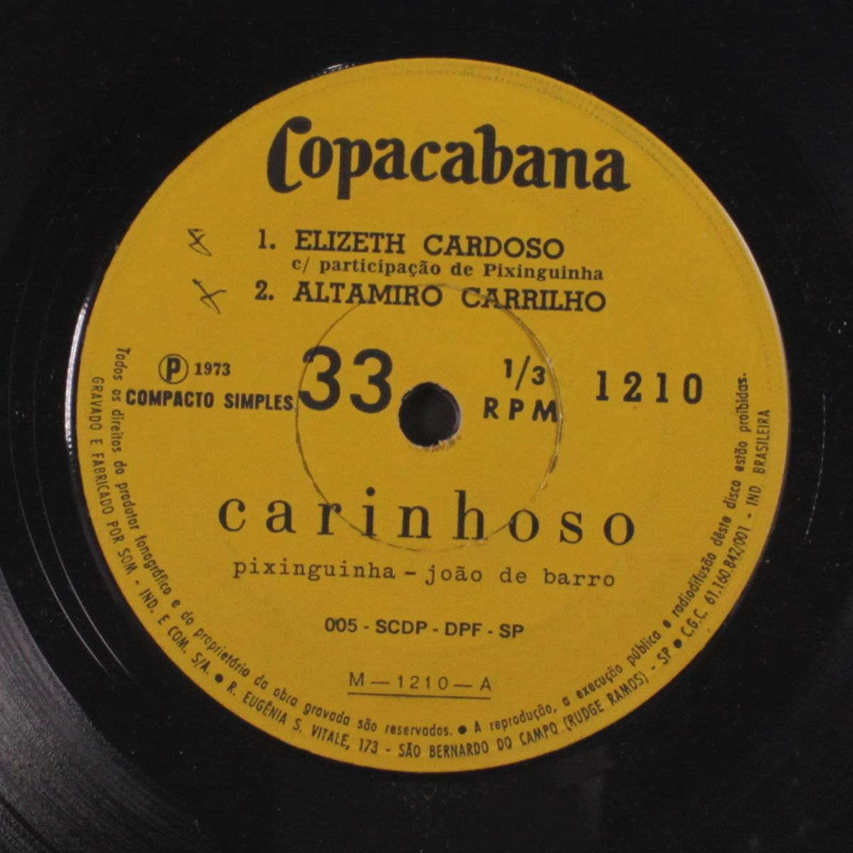 carinhoso - 4 tracks by VARIOUS