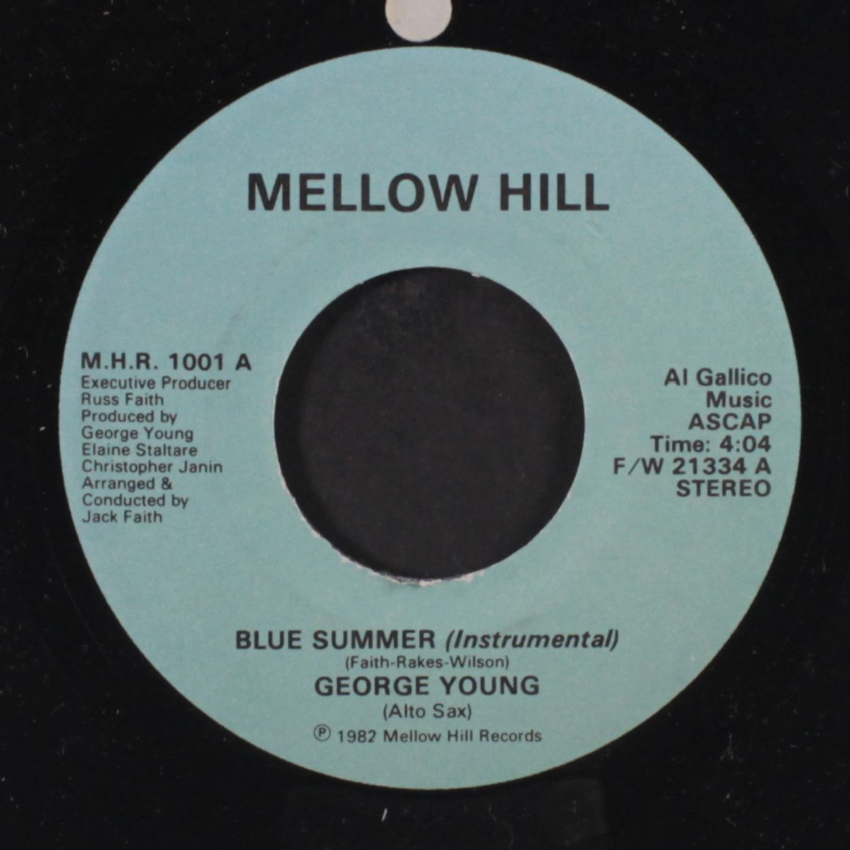 blue summer instrumental / same by GEORGE YOUNG