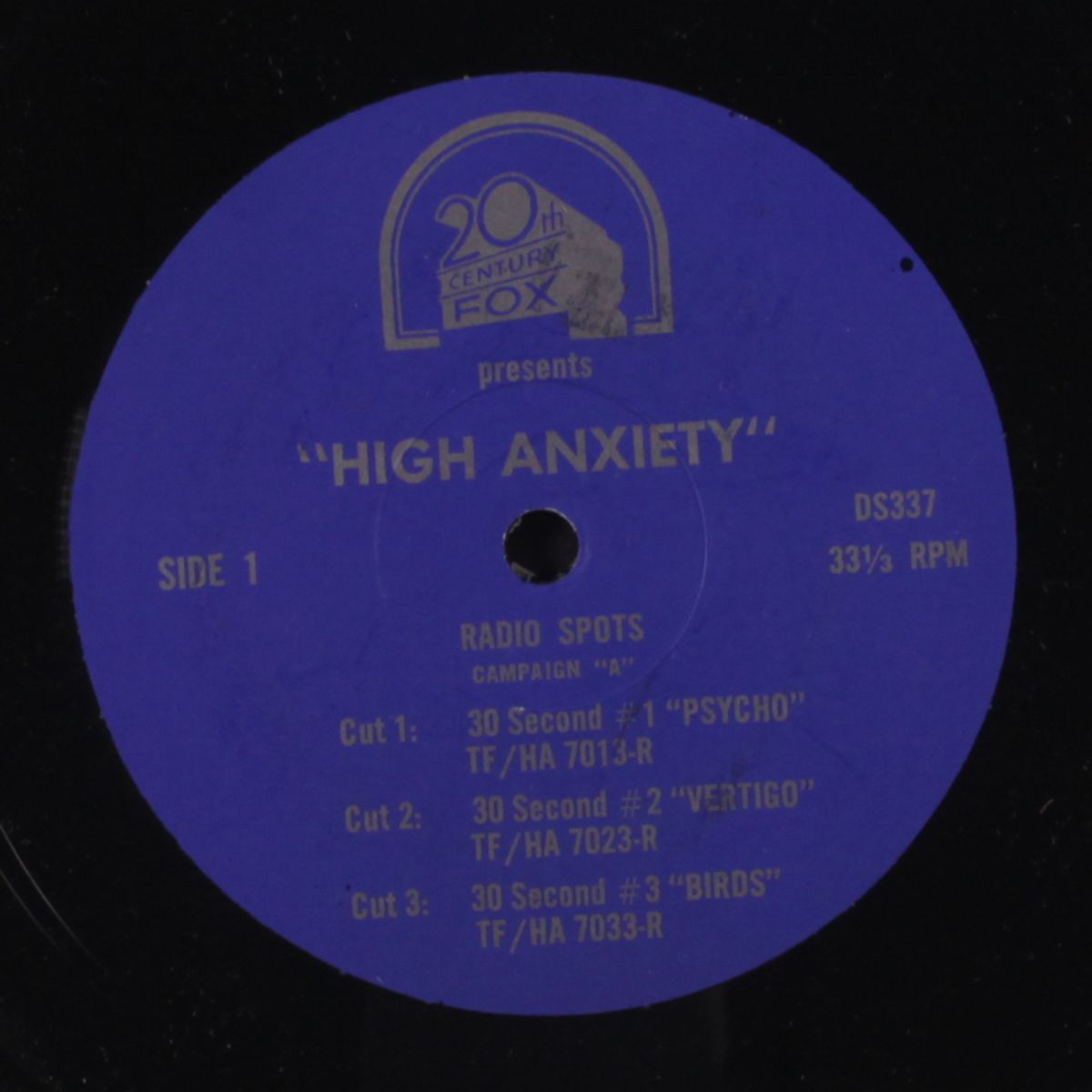 high anxiety radio spot by NO ARTIST