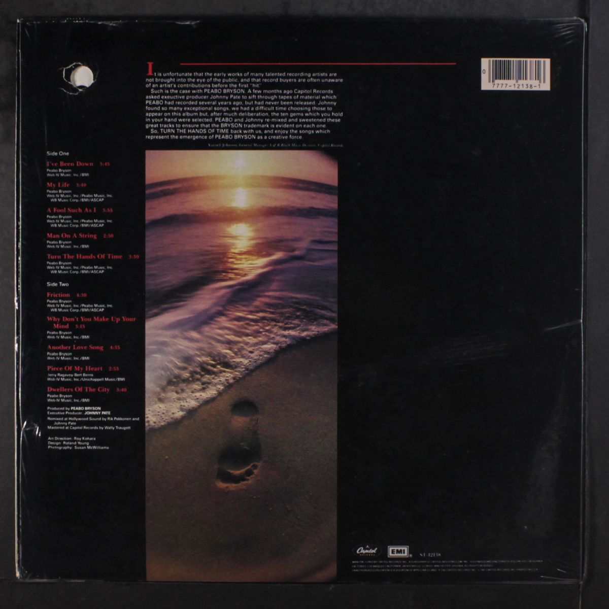 turn the hands of time by PEABO BRYSON