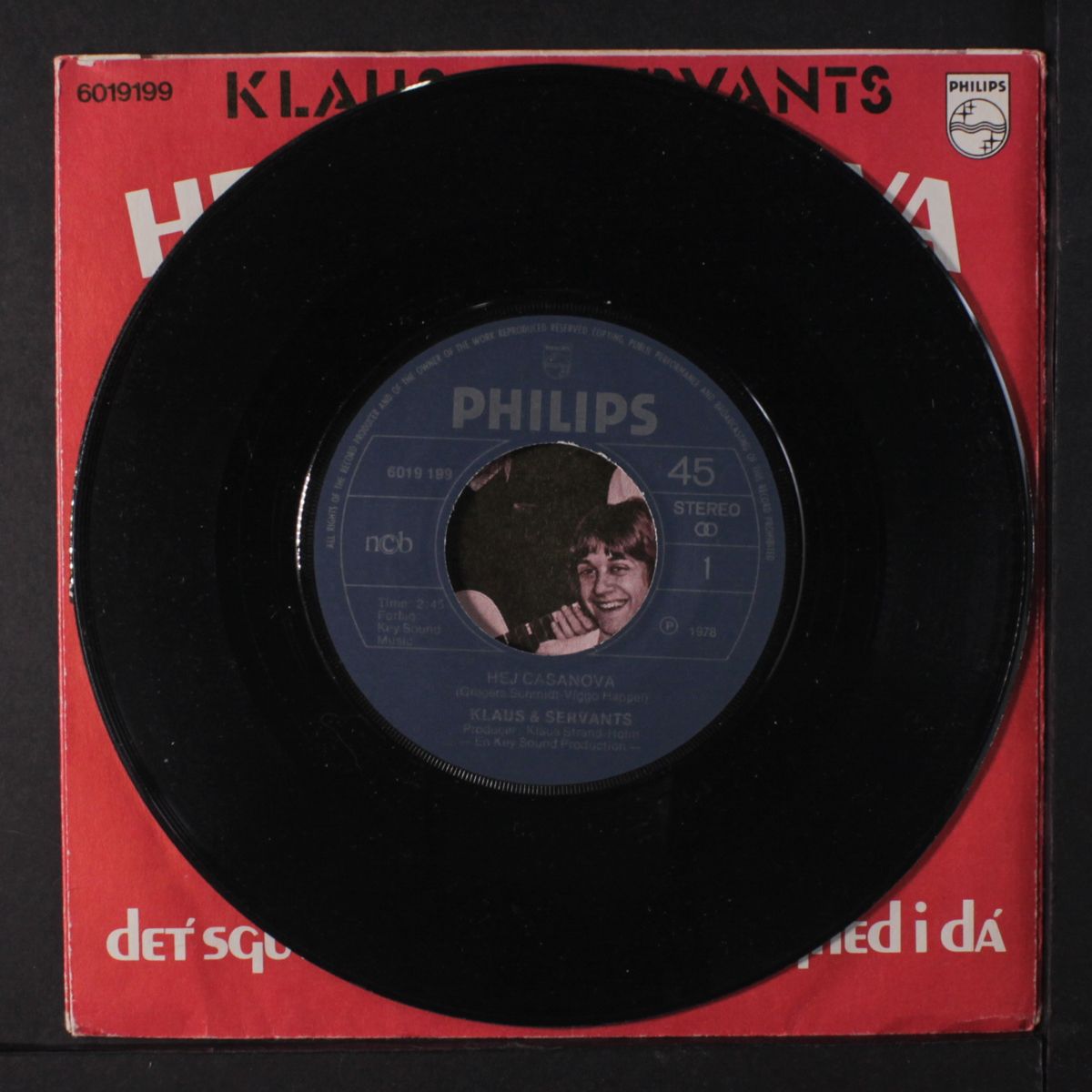 hej casanova / det sgutte let a by KLAUS & SERVANTS