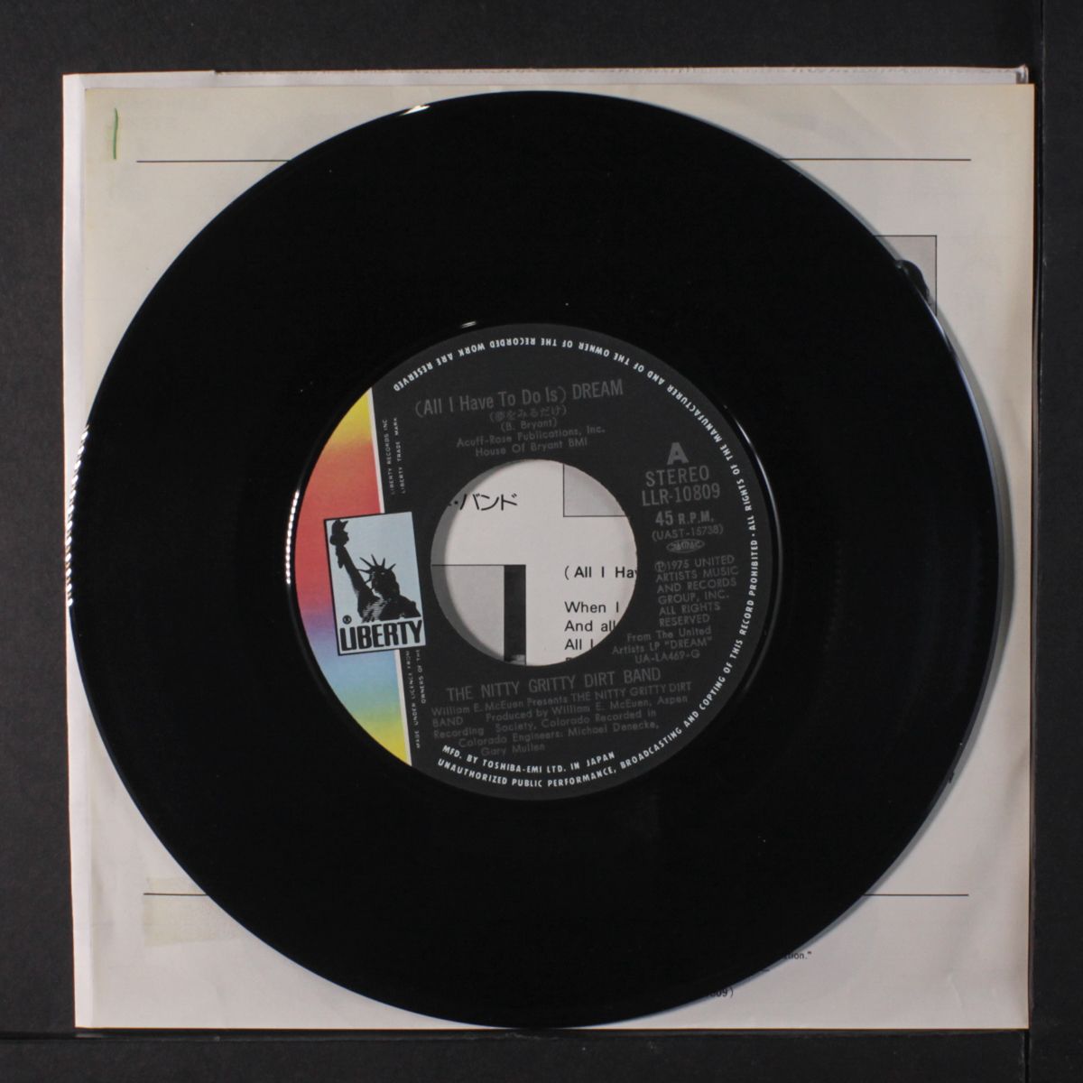 (all i have to do is dream / raleigh by NITTY GRITTY DIRT BAND