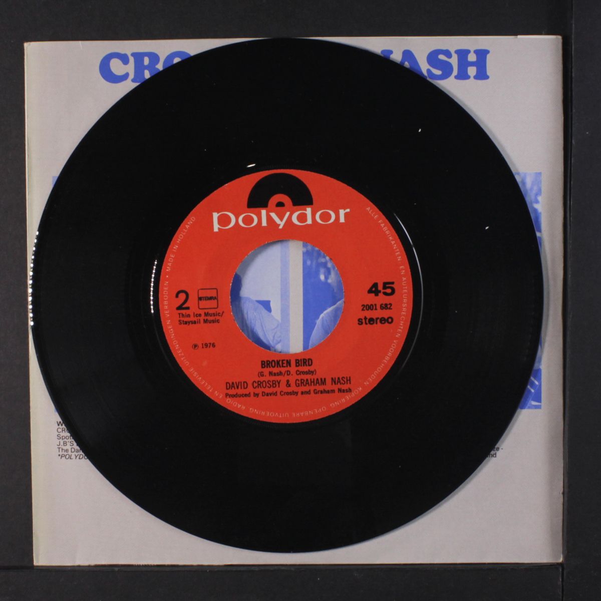 out of the darkness / broken bird by DAVID CROSBY / GRAHAM NASH
