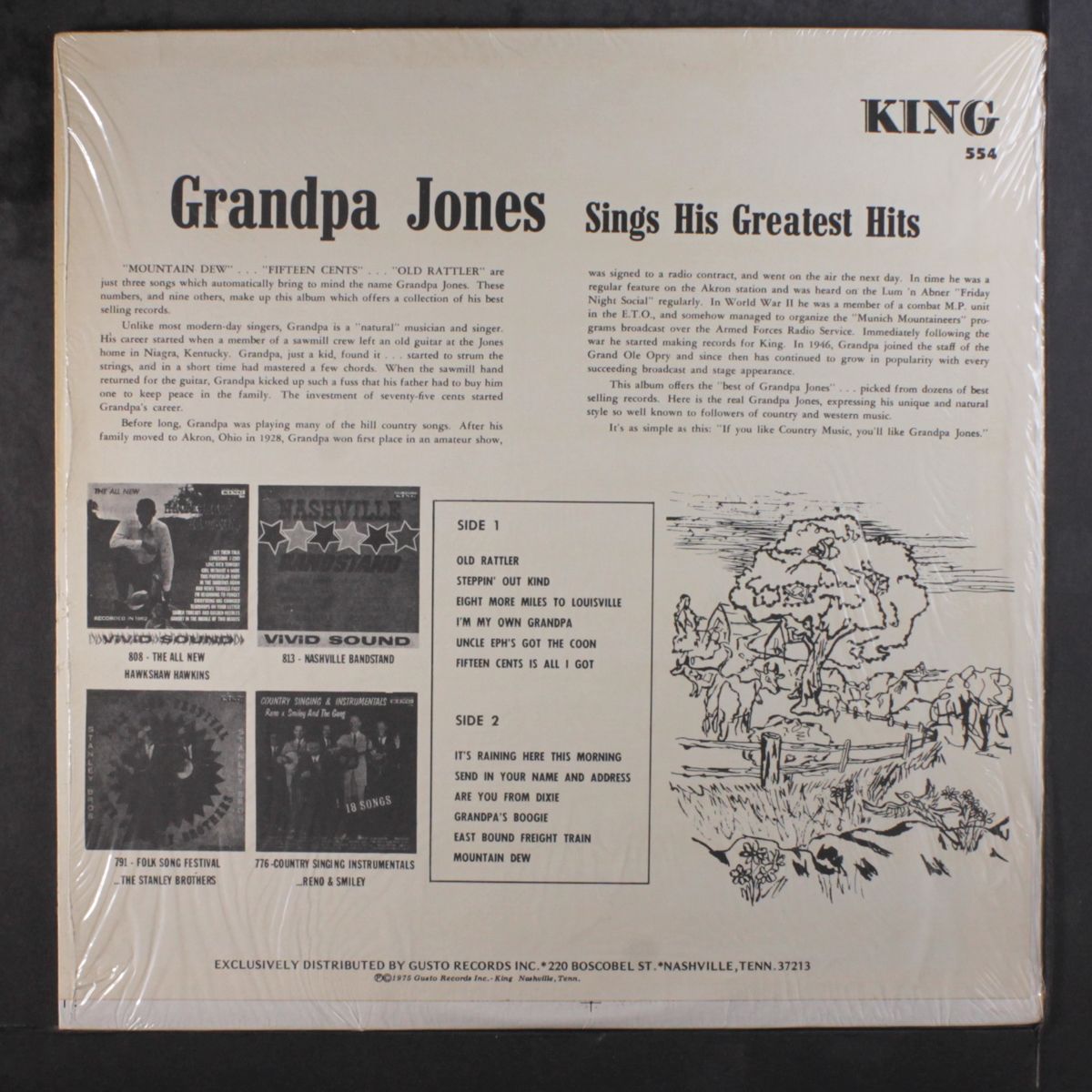 sings his greatest hits by GRANDPA JONES