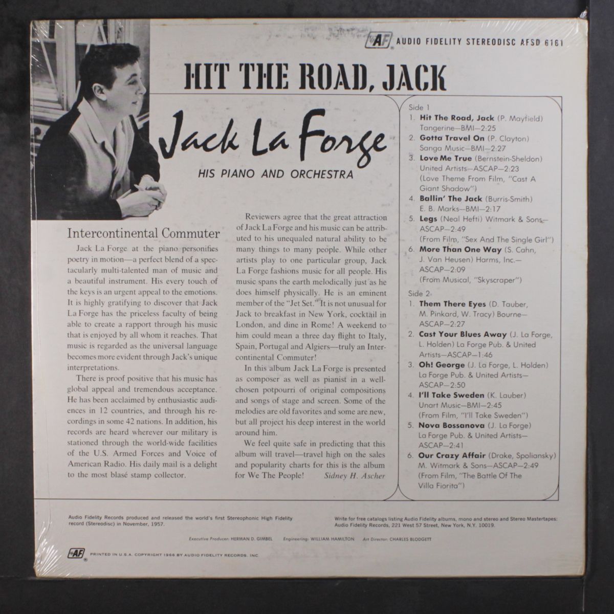 hit the road, jack by JACK LA FORGE