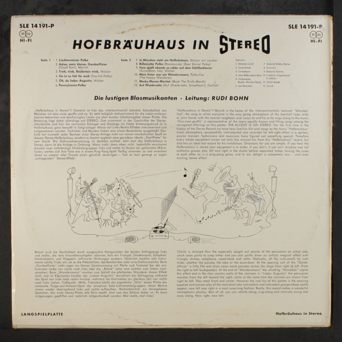 hofbrauhaus in stereo by RUDI BOHN