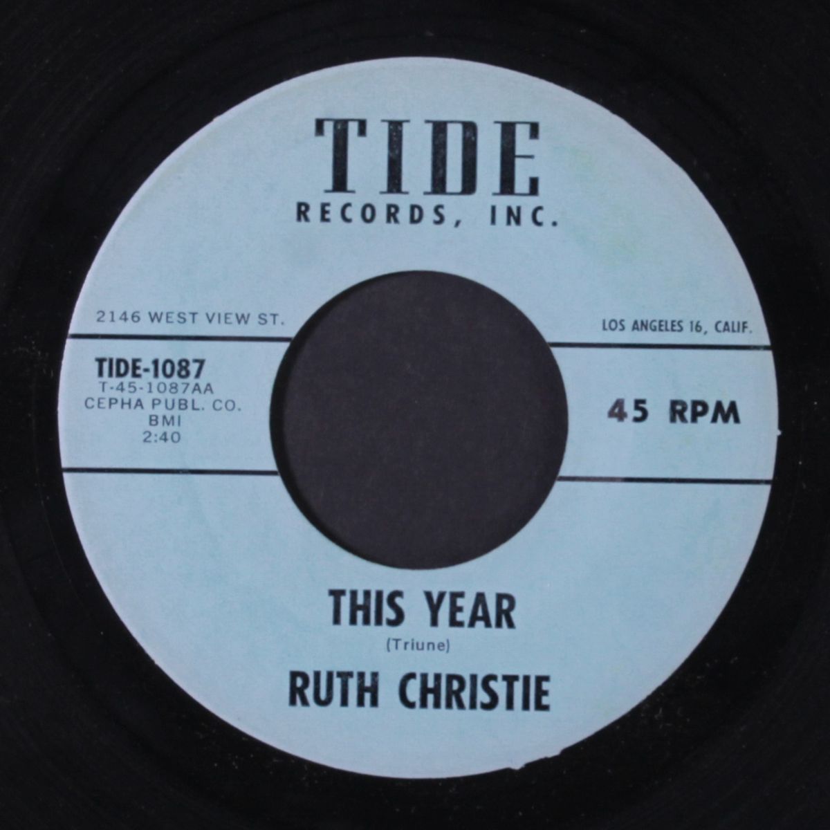 this year / what'll you do by RUTH CHRISTIE