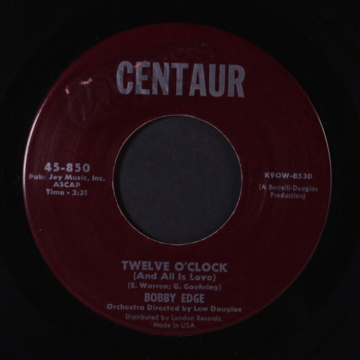 bonnie / twelve o'clock by BOBBY EDGE