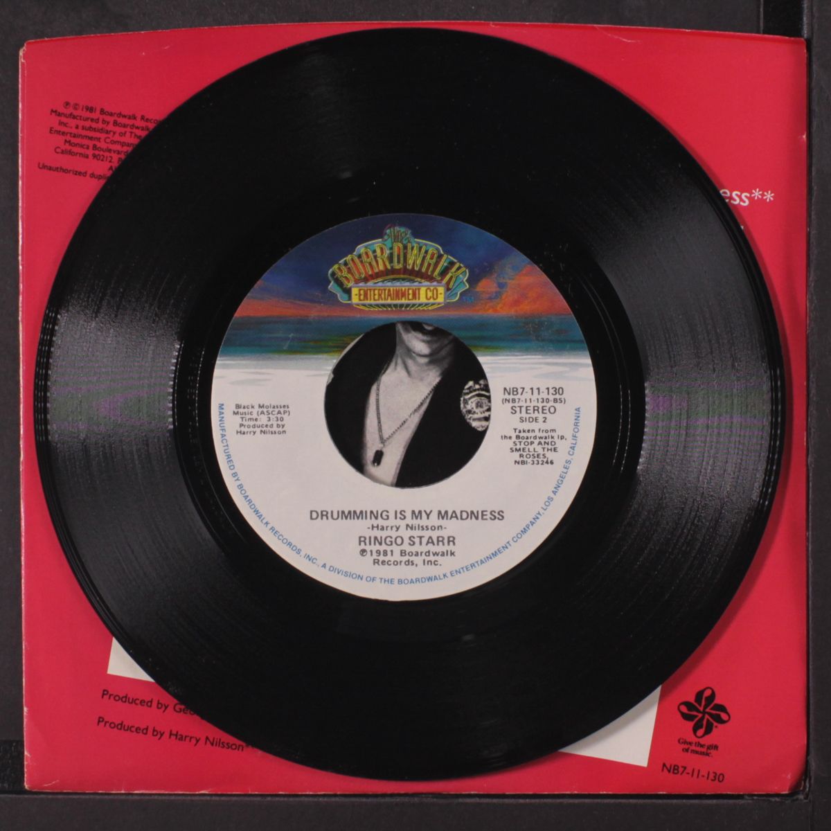 wrack my brain / drumming is my madness by RINGO STARR