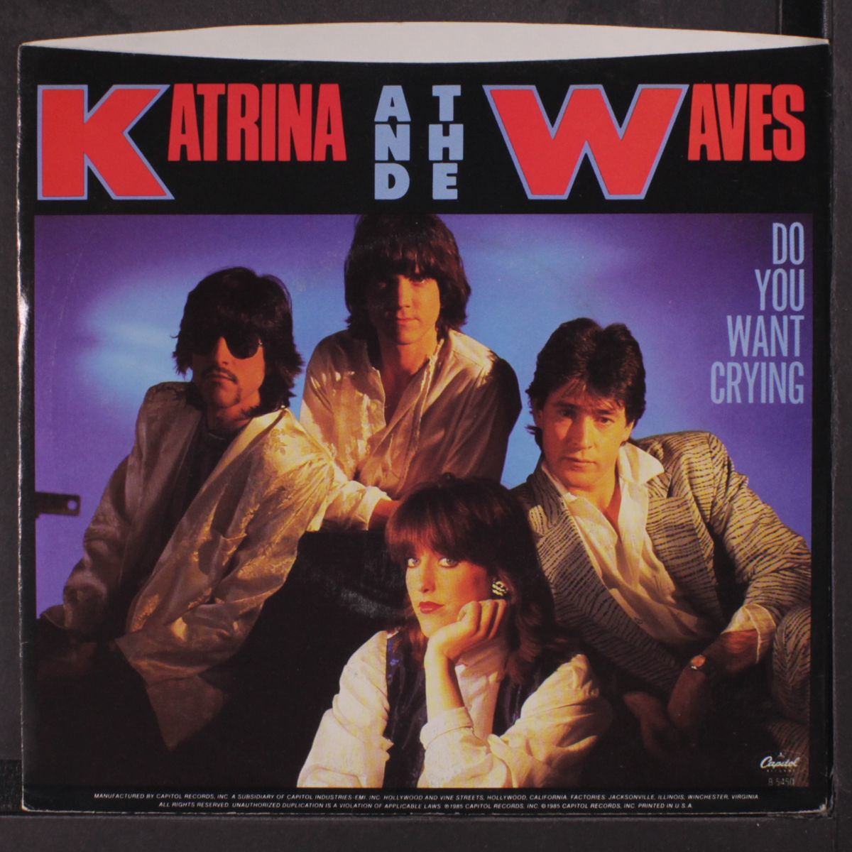 do you want crying / same by KATRINA & THE WAVES