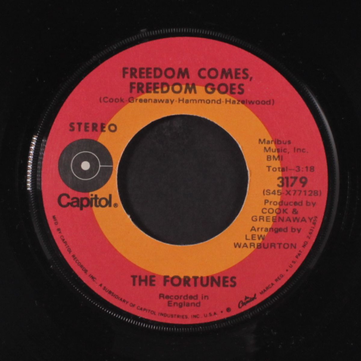 freedom comes, freedom goes / there's a man by FORTUNES