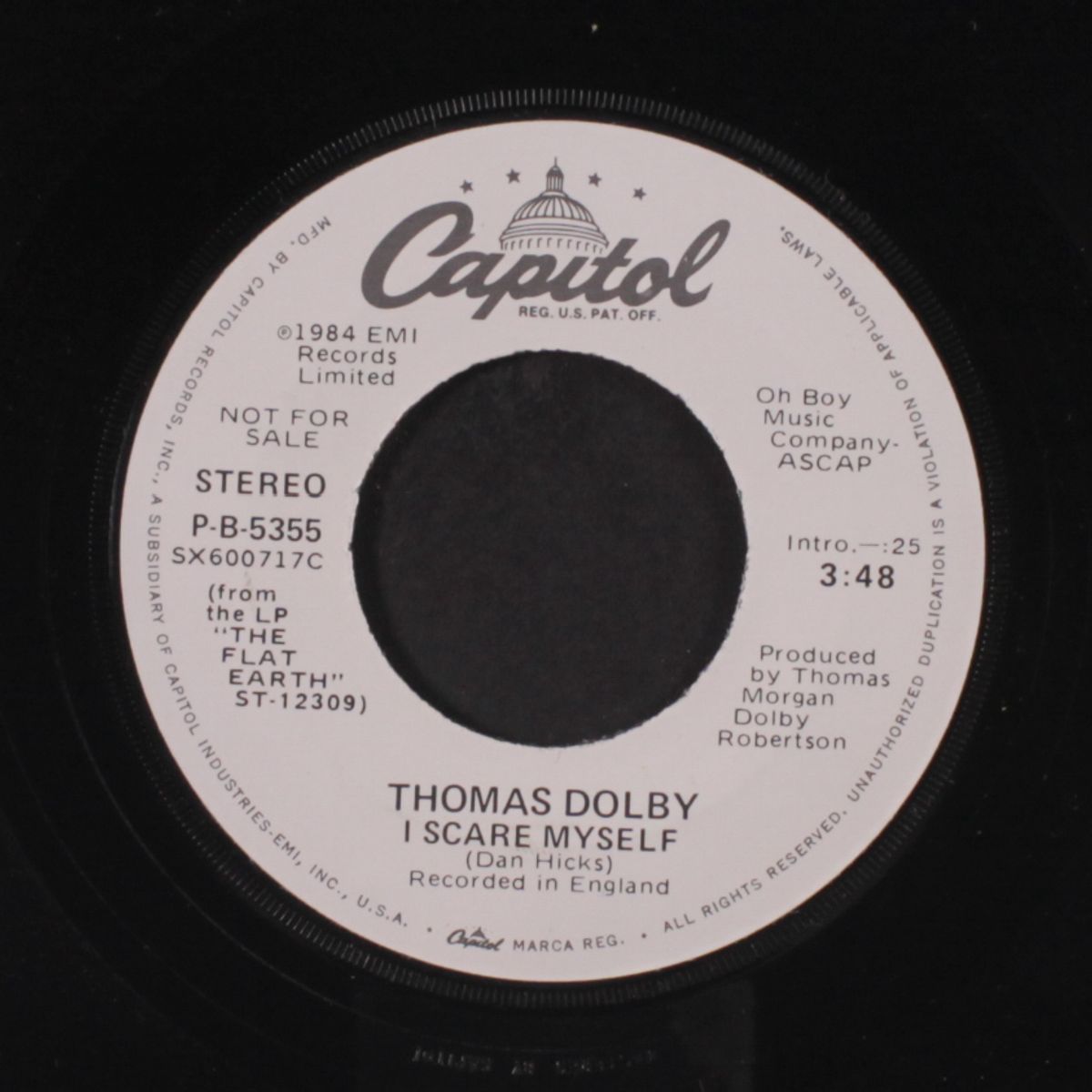 i scare myself / same by THOMAS DOLBY