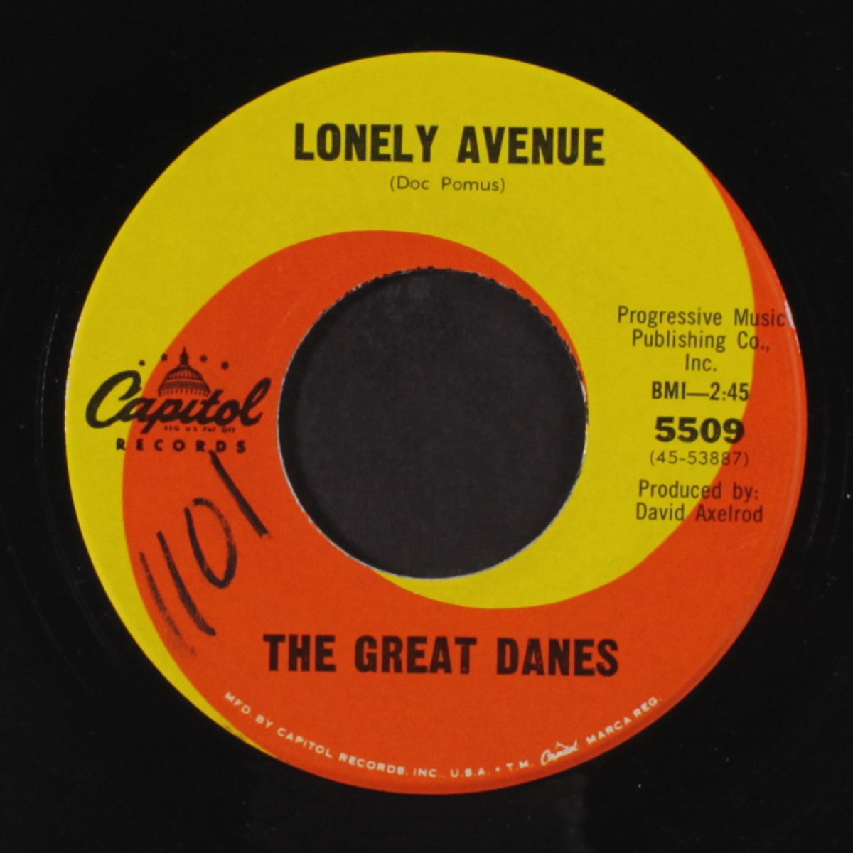 lonely avenue / hey, senorita by GREAT DANES