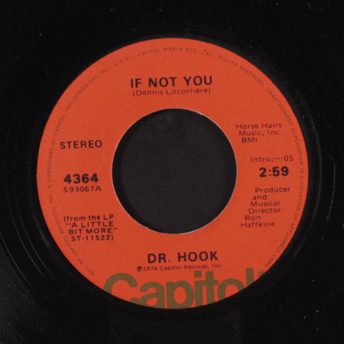 if not you / mono by DR. HOOK