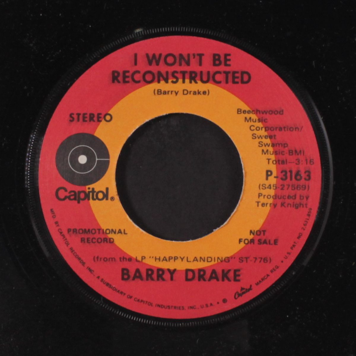 i won't be reconstructed / same by BARRY DRAKE