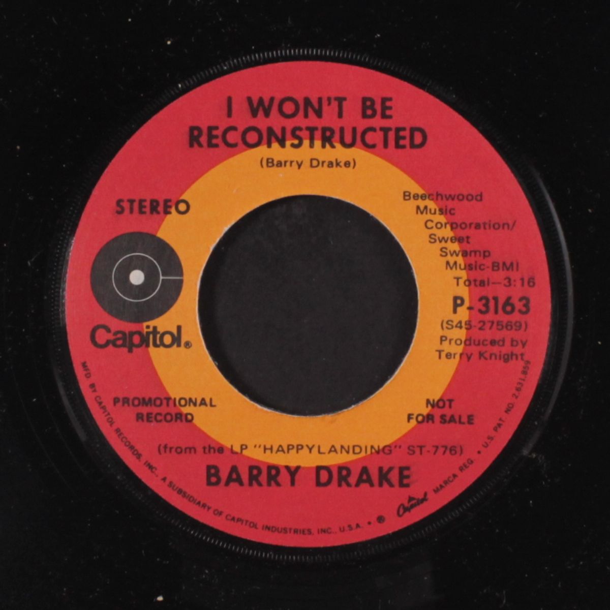 i won't be reconstructed / same by BARRY DRAKE