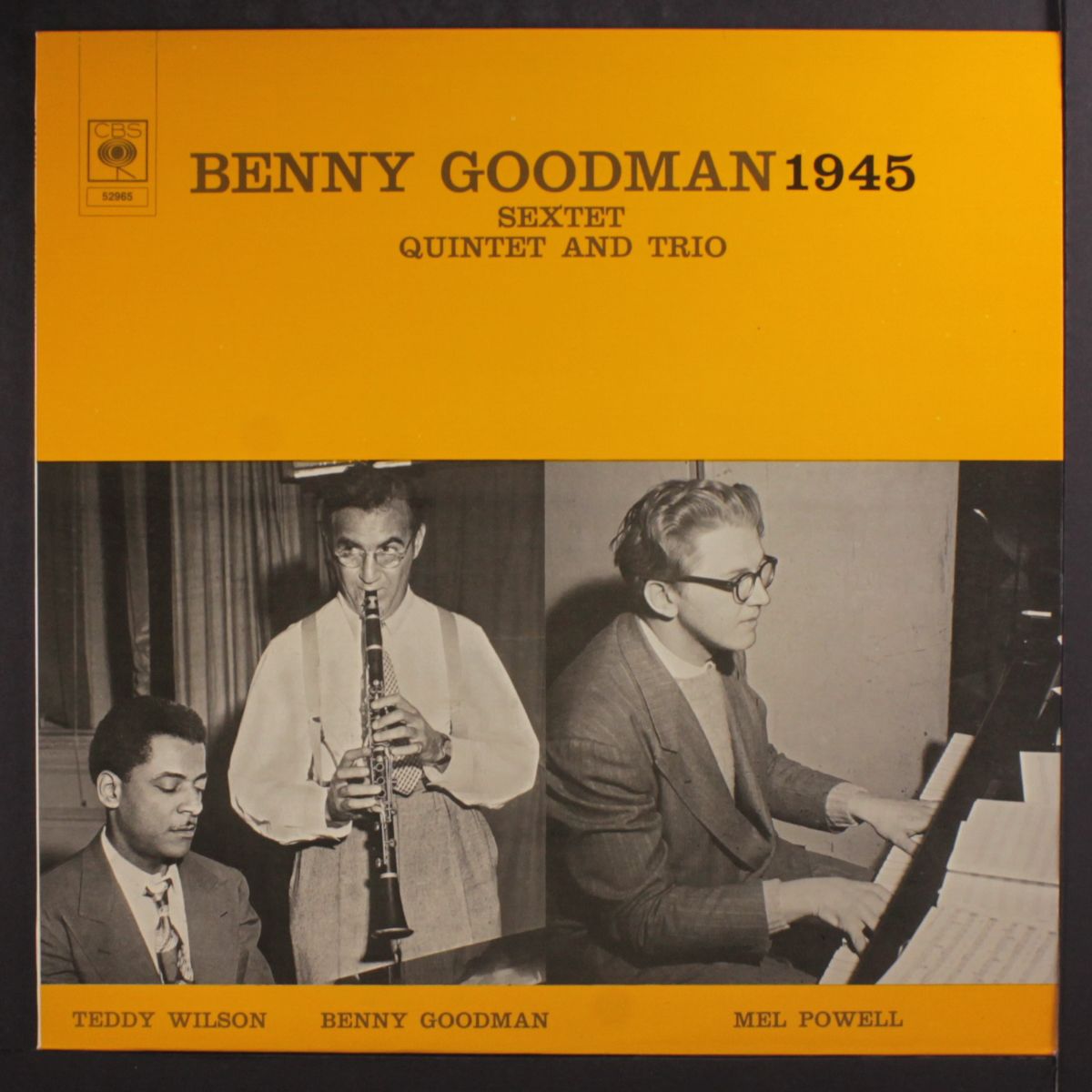 1945 - sextet quintet & trio by BENNY GOODMAN