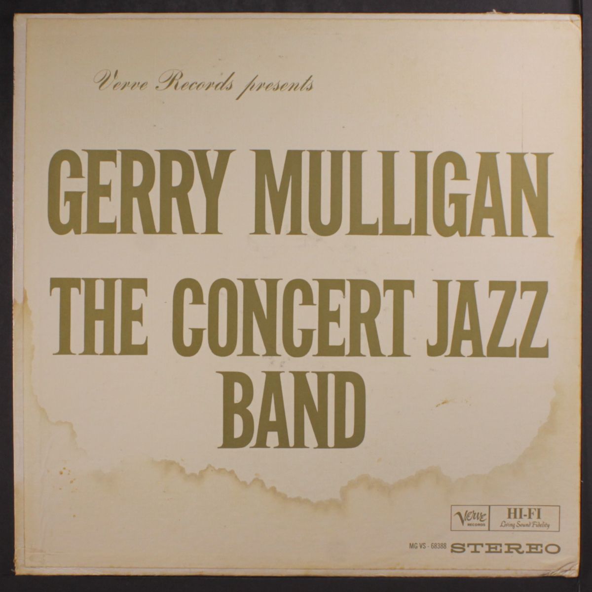 the concert jazz band by GERRY MULLIGAN